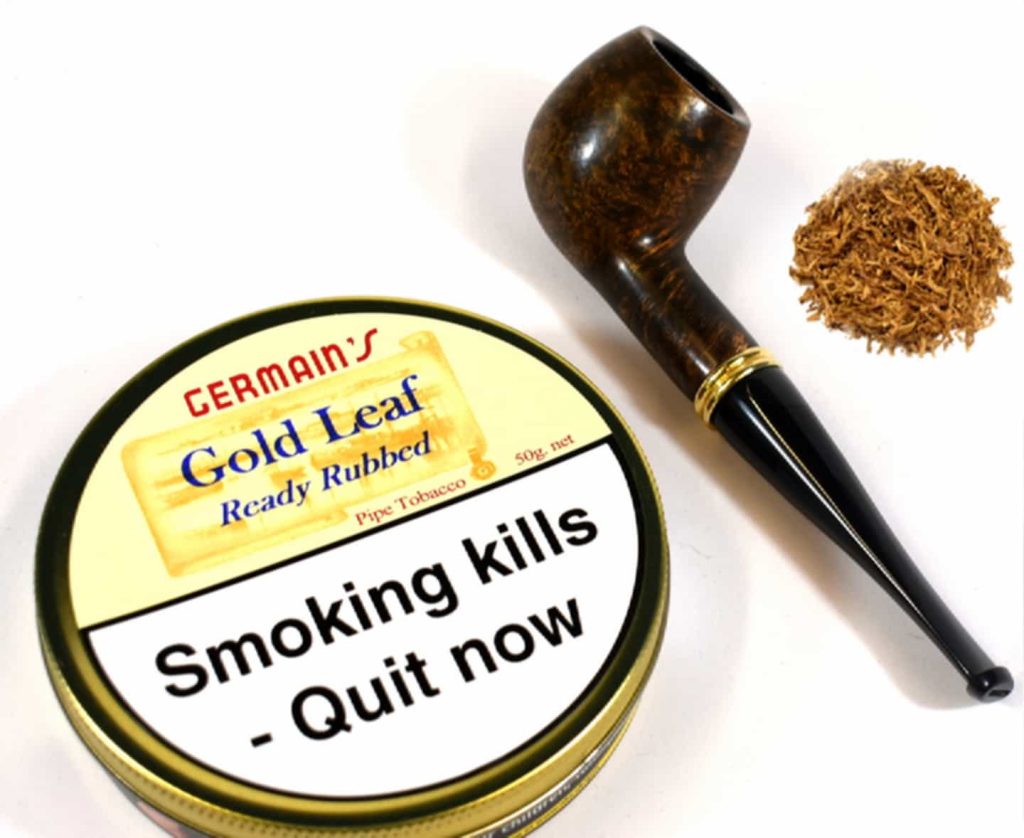 Tobacco Gold Leaf in a vintage tin